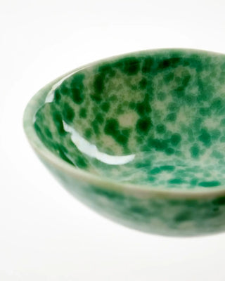 Kommen Diva Groen 8 cm - 3 stuks van House Doctor, van dichtbij met materiaal en afwerking zichtbaar