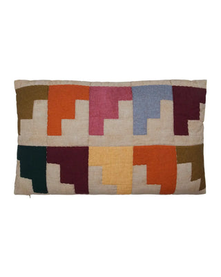 Kussenhoes Block Multi 50x30 cm van House Doctor, duidelijk als hoofdfoto afgebeeld