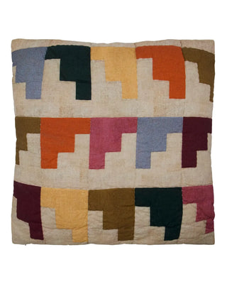 Kussenhoes Block Multi 50x50cm van House Doctor, duidelijk als hoofdfoto afgebeeld