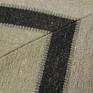 Kussenhoes Canva & Pete beige 50x50cm van House Doctor, van dichtbij met materiaal en textuur zichtbaar
