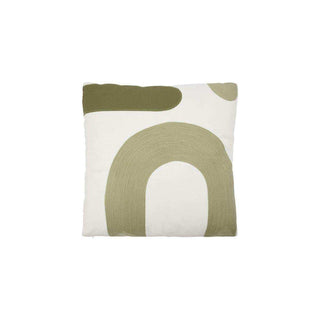 Kissenbezug Curve grün 50x50cm - Het Adres