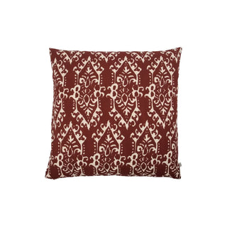 Kussenhoes Ikat gebrand rood 50x50 katoen van House Doctor, duidelijk als hoofdfoto afgebeeld