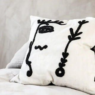 Cushion cover Ingo white 50x50cm - Het Adres