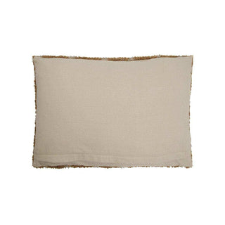 Kussenhoes Pilu oranje 40x60cm van House Doctor, recht van voren met vorm en afwerking zichtbaar