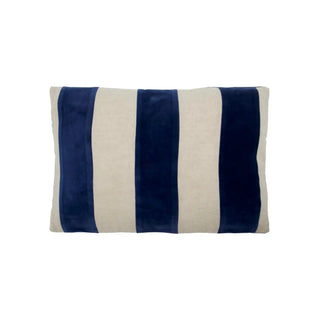 Kussenhoes Sono blauw zand 40x60cm van House Doctor, duidelijk als hoofdfoto afgebeeld