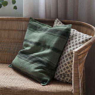 Housse de coussin Suto vert 50x50cm - Het Adres