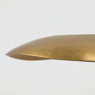 Lampenkap Hatt antiek brons 13cm van House Doctor, van opzij met vorm en constructie zichtbaar