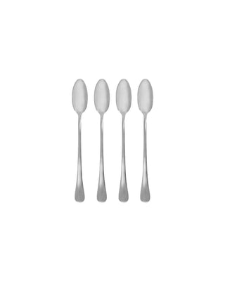 Lange lepels Brush zilver - 4 stuks van House Doctor, duidelijk als hoofdfoto afgebeeld
