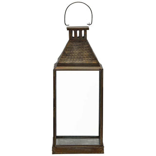 Lantaarn Vivi antiek koper 46cm van House Doctor, duidelijk als hoofdfoto afgebeeld