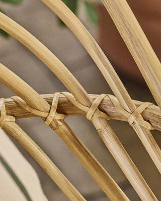 Lounge stoel Cosy naturel 85cm van House Doctor, in een gestileerde detailopstelling