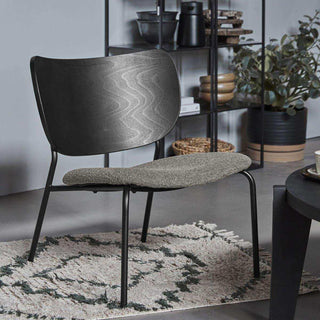 Fauteuil lounge Longa brun - Het Adres