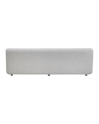 Loungebank Feel grijs 225cm van House Doctor, schuin bekeken met vorm en afwerking zichtbaar
