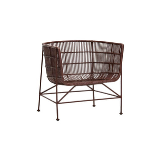 Loungestoel Cuun mulberry 70×70×66 cm van House Doctor, duidelijk als hoofdfoto afgebeeld