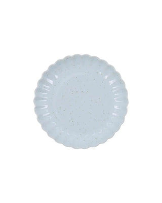 Lunch/taart bord Scallop Lichtblauw 20cm van House Doctor, duidelijk als hoofdfoto afgebeeld