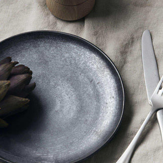Assiette à déjeuner Pion noir 21,5 cm - Het Adres
