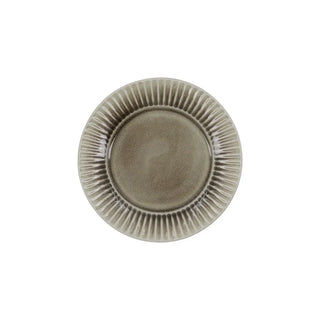 Lunchbord Pleat grijsbruin 22cm van House Doctor, duidelijk als hoofdfoto afgebeeld