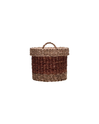 Manden Rangi Bruin 18cm - Set van 2 van House Doctor, vanuit een aanvullend productaanzicht