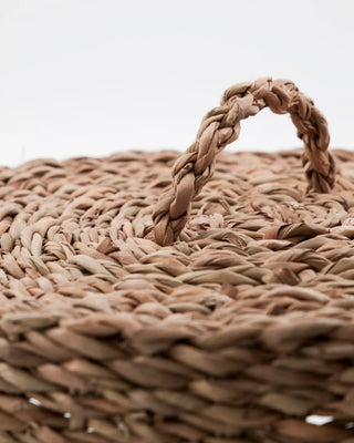Manden Rangi Pruim Zeegras 18cm - Set van 2 van House Doctor, van dichtbij met materiaal en afwerking zichtbaar