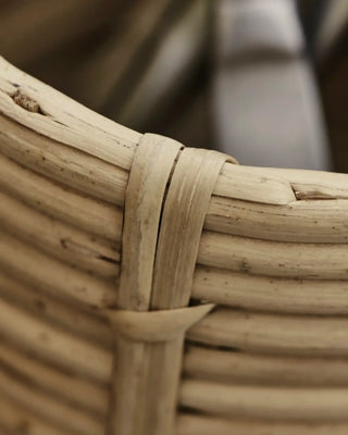Manden set Linder naturel 18cm - 3 stuks van House Doctor, in een gestileerde detailopstelling