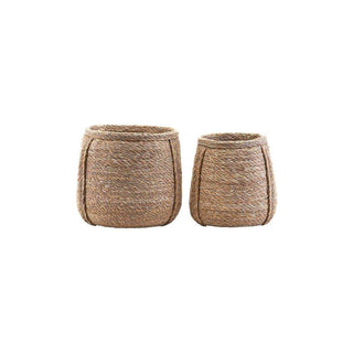 ensemble de paniers plante naturel 27cm - Het Adres