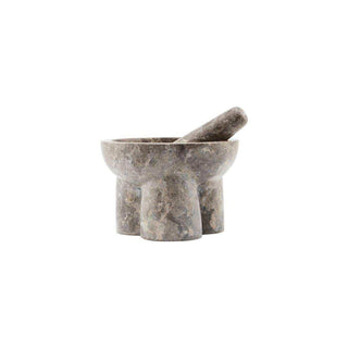 Mortero de mármol Kulti gris 14cm - Het Adres