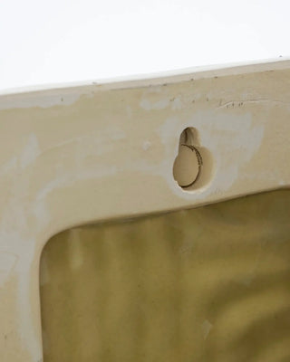 Maybe wandtegel gebroken wit 15x15cm van House Doctor, recht van voren met vorm en afwerking zichtbaar