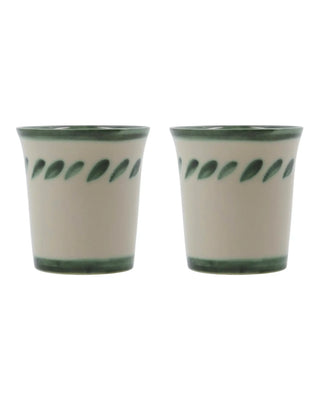 Mok Diva Groen 9cm - 2 stuks van House Doctor, duidelijk als hoofdfoto afgebeeld