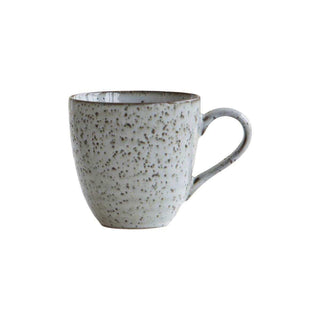 Mug Rustic gris bleu 9cm - Het Adres