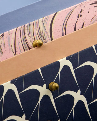 Opbergdozen Keep roze / blauw - set van 2 van House Doctor, in een gestileerde detailopstelling