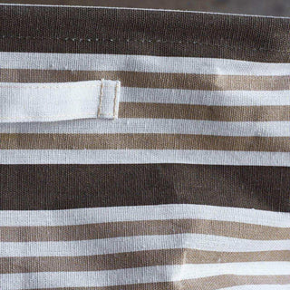 Opbergmand Store bruin klein van House Doctor, van dichtbij met materiaal en textuur zichtbaar