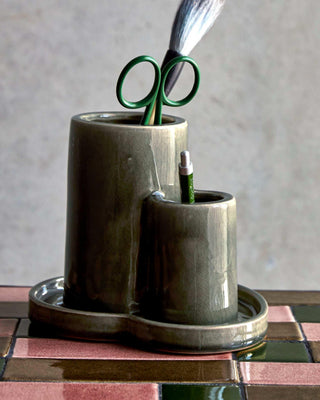Organiser Order grijs 18cm van House Doctor, toegepast in een sfeervolle interieursetting