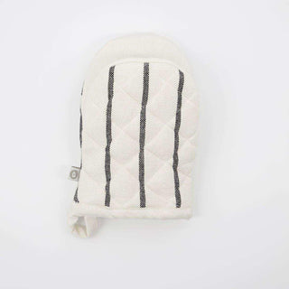 Oven mitt Dry white striped - Het Adres