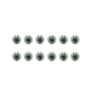 Papieren waaier Fold groen 15cm - 12 stuks van House Doctor, duidelijk als hoofdfoto afgebeeld