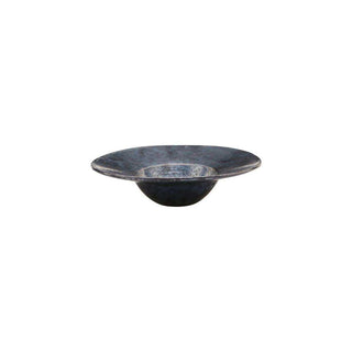 Zwart Pion pastabord van House Doctor in keramiek, diameter 25 cm