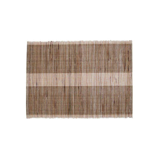 Placemat Bols naturel 48x35cm - 4 stuks van House Doctor, van bovenaf met zicht op vorm en indeling