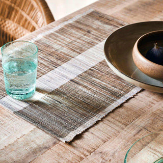 Placemat Bols naturel 48x35cm - 4 stuks van House Doctor, toegepast in een sfeervolle interieursetting