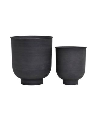 Planten Vig Grijs 40cm - set van 2 van House Doctor, duidelijk als hoofdfoto afgebeeld