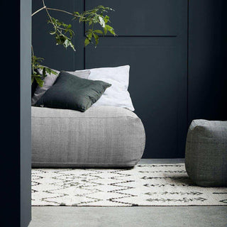 Pouf Tabi 120x60cm grigio - Het Adres