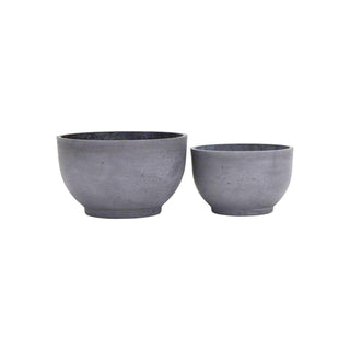 Topf Gard grau 30x50cm – 2er-Set – Het Adres