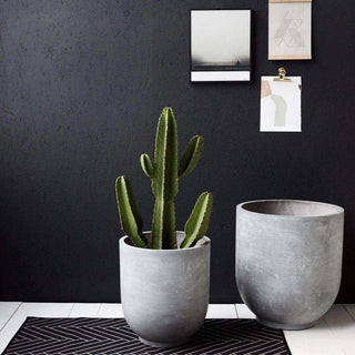 Topf Gard grau 55x50cm – 2er-Set – Het Adres