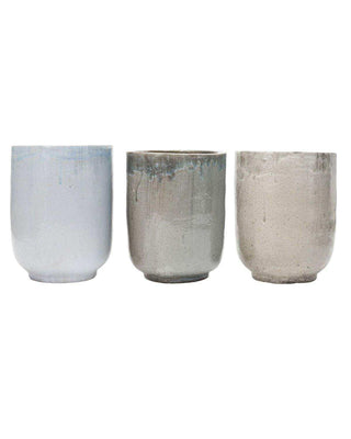 Pot Pho grey - set of 2 - Het Adres