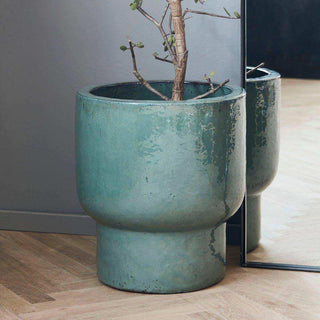 Pot Terra green 40cm - Het Adres