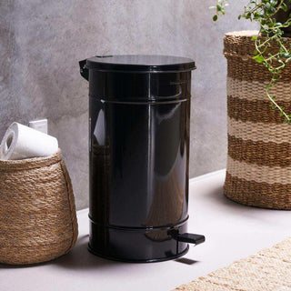 Waste bin Sono black 24 liters - Het Adres