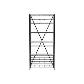 Estante Gany negro 200cm - Het Adres