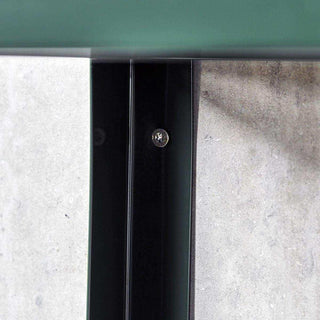 Rek Use donkergroen 128cm van House Doctor, van dichtbij met materiaal en textuur zichtbaar