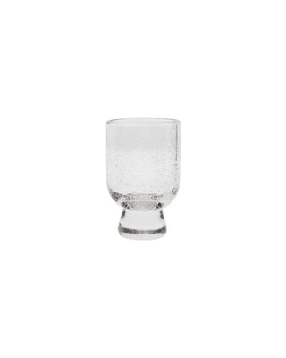 Rich glas helder - set van 4 van House Doctor, recht van voren met vorm en afwerking zichtbaar