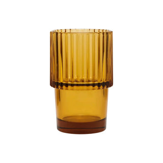 Rills glazen Amber 370ml - 4 stuks van House Doctor, duidelijk als hoofdfoto afgebeeld