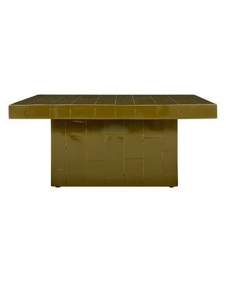 Salontafel Brick Groen 100cm van House Doctor, duidelijk als hoofdfoto afgebeeld