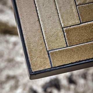 Salontafel Grade beige 63cm van House Doctor, in een gestileerde productopstelling