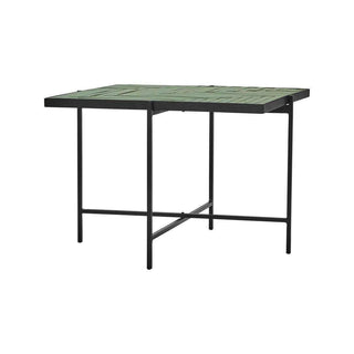 Salontafel Grade groen 63cm van House Doctor, recht van voren met vorm en afwerking zichtbaar